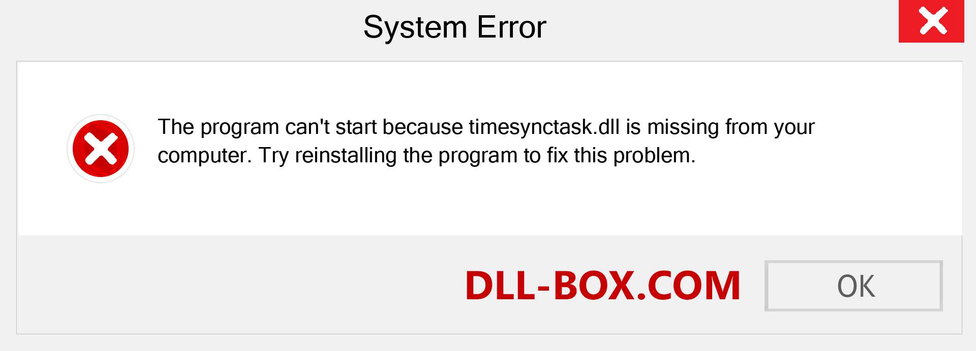  timesynctask.dll file is missing?. Download for Windows 7, 8, 10 - Fix  timesynctask dll Missing Error on Windows, photos, images